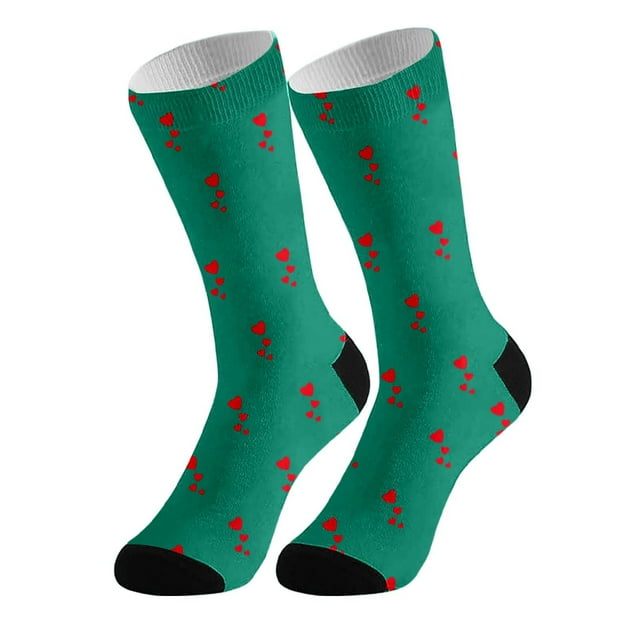 TINZ DIY Custom Socks With Picture Funny Print Photo Socks Customized Novelty Sock For Men Women Socks Women Training Small Socks for Women plus Size Compression Socks Wide Calf