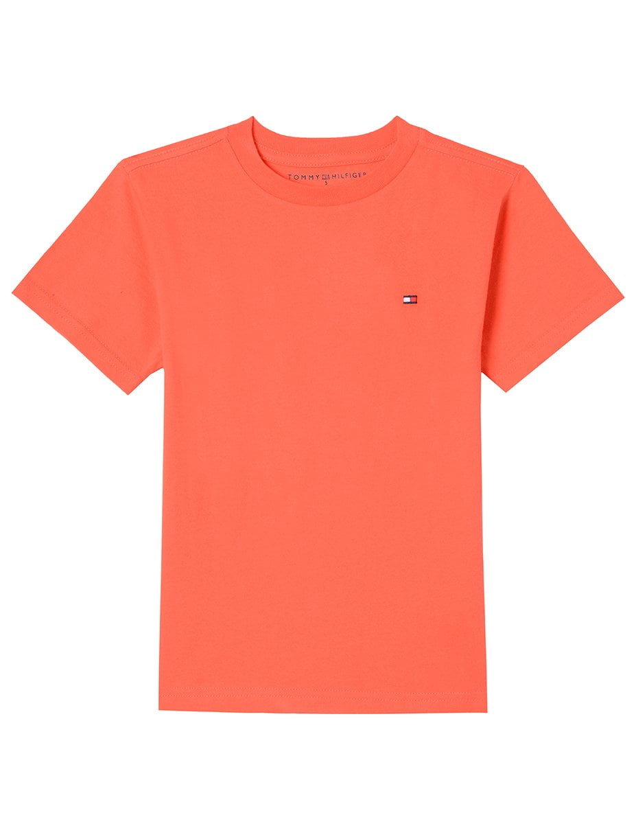 Tommy Hilfiger Boys Short Sleeve Solid Shirt 