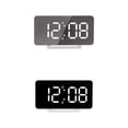 thumbnail image 1 of Reloj Digital Relojes de Escritorio Pantalla LED para Sala de Adultos Espejo Plateado+Reloj Digital Relojes de Escritorio Pant, 1 of 8