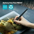 thumbnail image 3 of Battery-free Stylus Pen With Two Express Keys Pw507 For Huion Digital Graphics Tablets Kamvas Pro 12/ Pro 13/ Pro 16/ 16/ 20 S5L2, 3 of 9