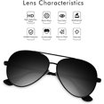 thumbnail image 3 of Gafas de sol para hombre polarizadas piloto gafas de sol polarizadas hombres unisex, 3 of 4