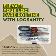 Locsanity Curved Interlocking Tool Set for Micro Locks, Dreadlocks, Sisterlocks & Crochet Locs, 7-Piece Loc Maintenance Kit