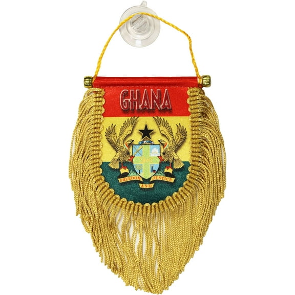 Ghana Window Hanging Flag (Shield)