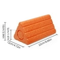 thumbnail image 2 of BLEEUS 2 In 1 Yoga Block Yoga Column Roller Epp For Adults Fitness Supplies (Orange), 2 of 9