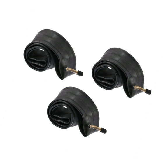 Motoforti Bike Inner Tube Rubber 16" x 2.125" Black 3 Pcs