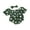 Green, variant on Sylvamorning Newborn Baby Girls Cute Bubble Romper Flower Print Short Sleeve Smocked Bodysuit with Bow Headband 6M 12M 18M 24M Infant Toddler Summer Casual Daily Outfits