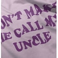 thumbnail image 5 of Dont Make Me Call My Uncle Toddler Boy Girl T Shirt Infant Toddler Brisco Brands 4T, 5 of 6