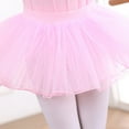 thumbnail image 4 of Gyratedream Girls Ballet Leotards with Removable Skirt  Long Sleeve Dance Dress and Tights Combo, 4 of 7