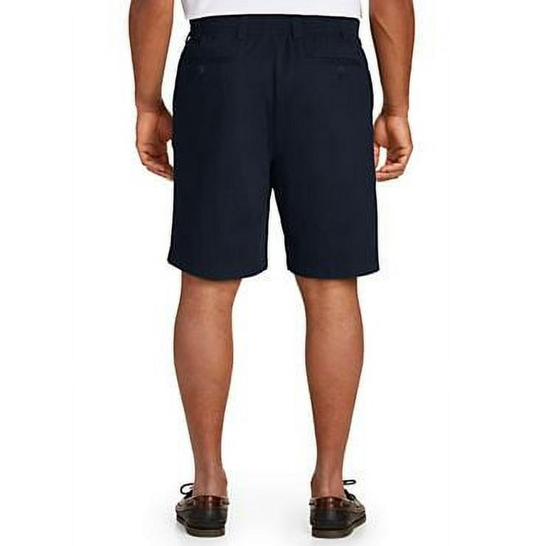 Harbor Bay by DXL Big and Tall Men s Elastic Waist Shorts Navy 5X