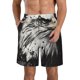 thumbnail image 1 of Fotbe Ink Style Bald Eagle Trajes de Baño Estampados para Hombre, Shorts de Verano de Secado Rápido, Ropa de Playa, Bañadores-3X-Large, 1 of 6