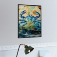 thumbnail image 4 of Orinice Blue Crab Ocean Ship Wooden Jigsaw Puzzle Vertical Style Family Friends Gift Set 300PCS, 4 of 8