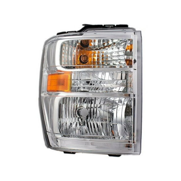 Right Headlight Assembly - Compatible with 2015 - 2019 Ford E-450 Super Duty Base 4 X 2 2016 2017 2018