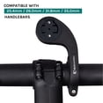 thumbnail image 5 of VeloChampion Garmin Compatible Out Front Handlebar GPS Mount Black, 5 of 8