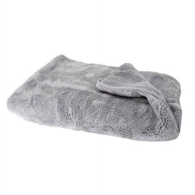 Chemical Guys MIC1995 Gray Woolly Mammoth Microfiber Dryer Towel
