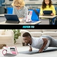 thumbnail image 3 of Phone Case for Samsung Galaxy S24 Ultra Case Magnetic with Stand Black Fits Wireless Charger, Samsung S24 Ultra Case with Camera Lens Protector Cover Shockproof (Pink White), 3 of 17