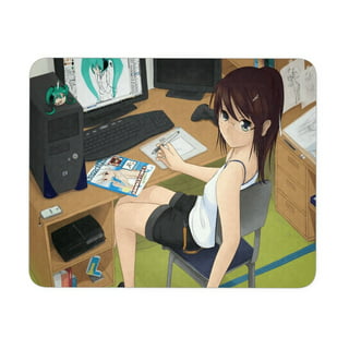 Mouse Pad Ergonomico Rebol Anime Menina Girl Escolar - Lmoon