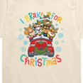 thumbnail image 2 of Paw Patrol - I Brake For Christmas Toddler Short Sleeve Graphic T-Shirt, 2 of 5