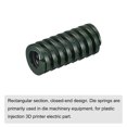 thumbnail image 3 of 3D Impresora Troquel Resorte, 1uds 27mm OD 55mm Largo Espiral Estampado Compresión Molde Troquel Resortes para 3D Impresora Eléctrica Pieza, Verde, 3 of 6