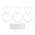 thumbnail image 1 of Soporte para arreglos florales de 6 piezas, accesorios de boda, marco de corona de flores multiusos para fiestas, días festivos, manualidades y decora, 1 of 8