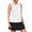 Loose Fit:13# 1Pack:White, variant on NELEUS Womens Workout Tops Racerback Athletic Tank Tops Loose Fit for Yoga Casual,Blue,US Size L