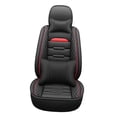 thumbnail image 4 of segolike Excavator Seat Cover Dustproof PU Leather Breathable Comfortable Replacement Red, 4 of 9