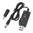 thumbnail image 1 of Cable de Refuerzo de Bank de Energía USB, Liviano 9V 12V HD Pantalla Digital Digital Power Bank Router Cable Portátil para módem ÓCTICO, 1 of 7