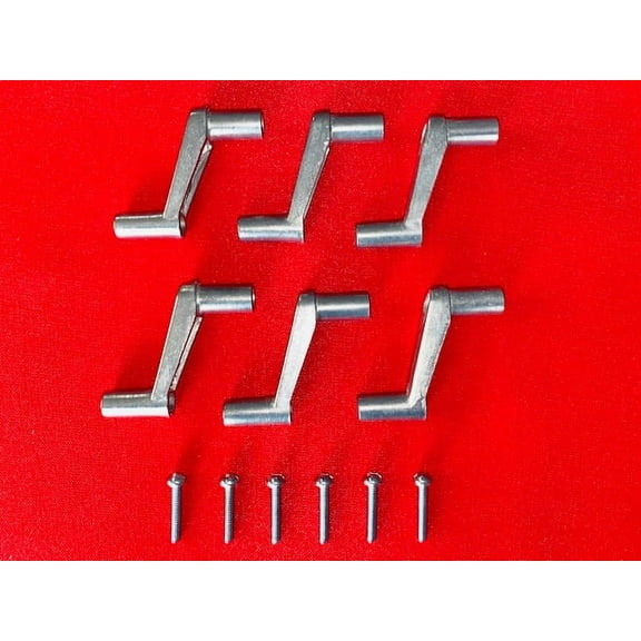 Mobile Home 1" Metal Window Crank Handle (6 Pack)