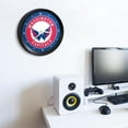 thumbnail image 4 of Washington Capitals: Ribbed Frame Wall Clock, 4 of 5