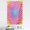 thumbnail image 1 of Psychedelic Tapestry, Contemporary Style Dotted Pattern with Ombre Effect Optical Illusion Design, Fabric Wall Hanging Decor for Bedroom Living Room Dorm, 5 Sizes, Multicolor, by Ambesonne, 1 of 1
