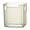 Light Green, variant on Transparent Freezer Storage Bins,Plastic Bins for Refrigerator and Pantry,Refrigerator Side Door Storage Rack with Handle,Transparent Plastic Stackable Kitchen Cabinet Organizer Box,Clear