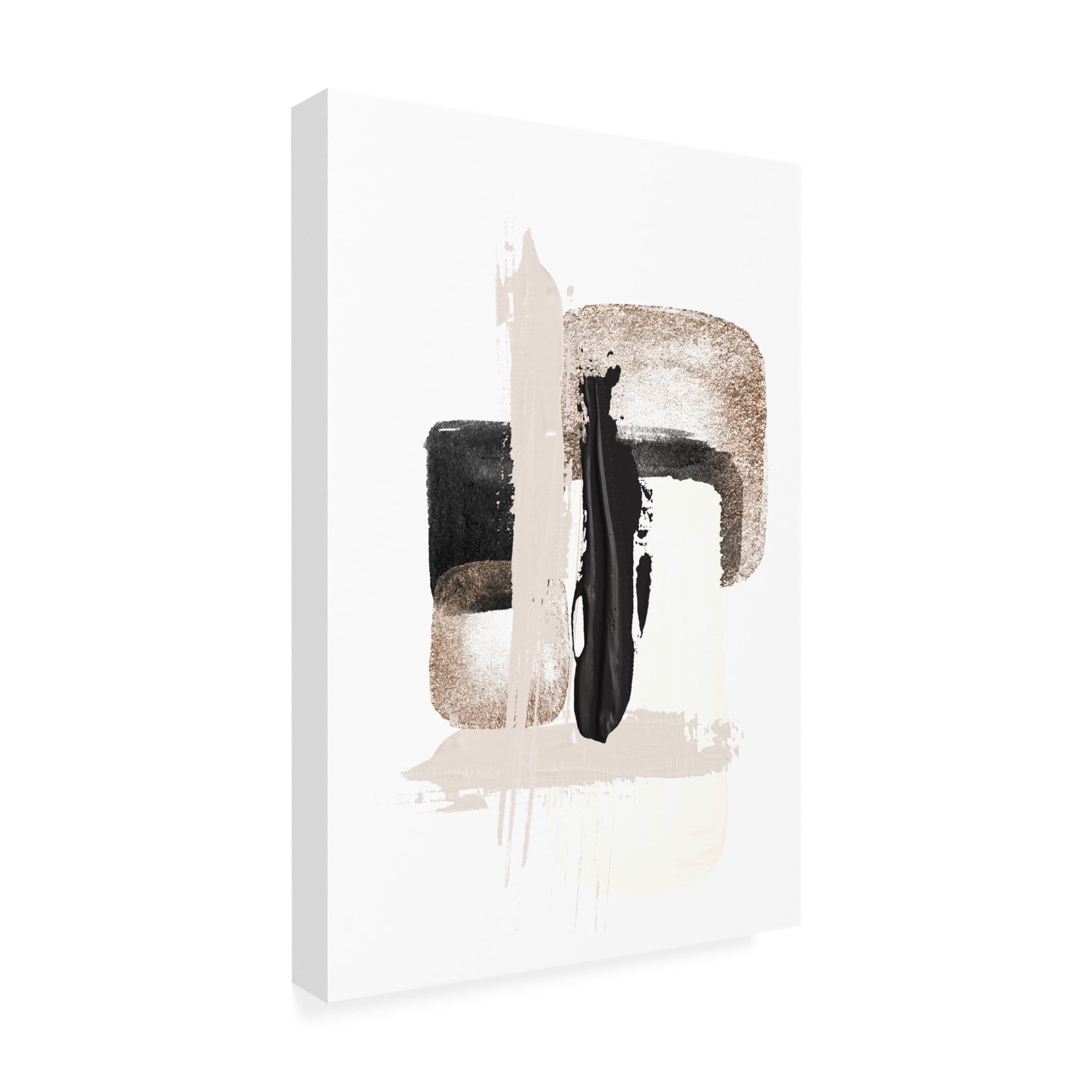 Trademark Fine Art Sally Ann Moss Brush Strokes 2 Canvas Wall Art