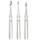 thumbnail image 1 of Removedor profesional de cutículas, 3 uds., cortacutículas para uñas, removedor de cutículas, empujador de cutículas de uñas de Metal, funcionalidad inteligente, 1 of 8