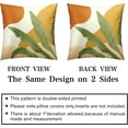 thumbnail image 5 of Abstract Boho Pillow Covers 18X18 Tropical Leaves Throw Pillow Covers Set of 2 Modern Palm Tree Decorative Pillow Case for Living Room Couch Patio Home Decor, 5 of 6