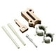 thumbnail image 2 of 7 piezas de herramienta de reparación de tuberías de polietileno de doble cabezal (PPR) para tapones de fugas, accesorios para fontanería doméstica, 2 of 8