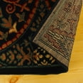 thumbnail image 3 of Superior Abstract Geometric Medallion Floral Power-Loomed Indoor Area Rug, Midnight Blue, 4' x 6', 3 of 4