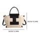 thumbnail image 2 of Suministros en línea 8205 PU nuevo doble color bolso hombro portátil lona en forma I-PZ20240609012682, 2 of 8