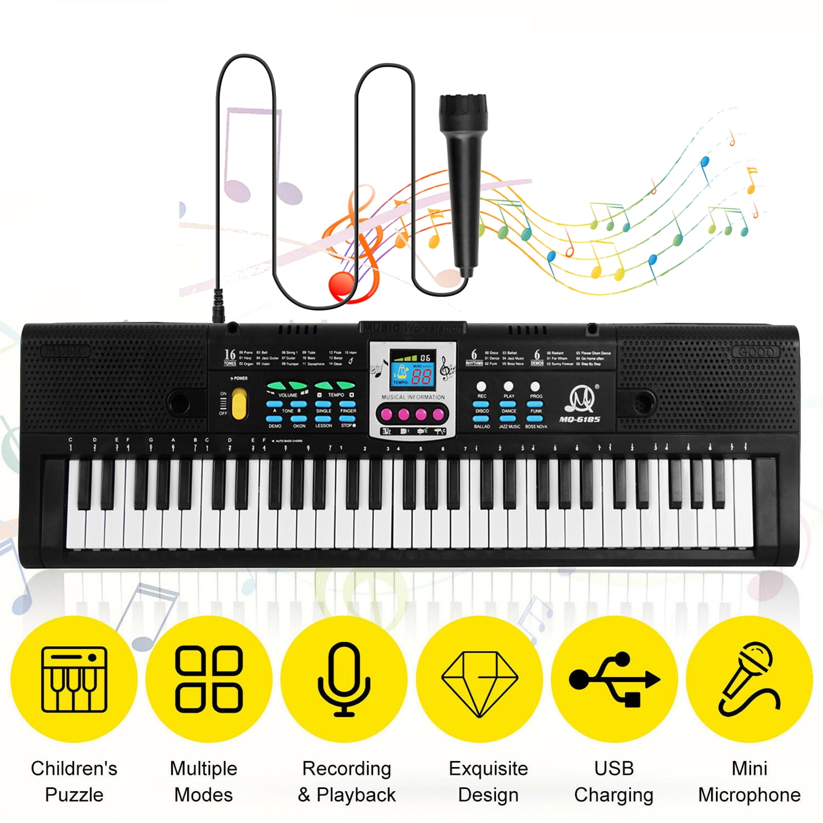 Best Choice Products 54-Key Beginners Electronic Keyboard Best Choice Products 54-Key Beginners Electronic Keyboard