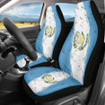 thumbnail image 2 of XYZCANDO Breathable Auto Seat Covers Truck Car SUV, Elastic Thin Car Seat Covers 2 Pack Polyester Splash Flag, 2 of 10