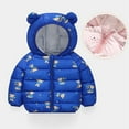 thumbnail image 3 of NOLDARES Toddler Winter Coats Lightweight Puffer Jacket for Baby Infant kids(Z2-Blue,12-18 Months), 3 of 3