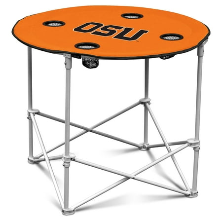 Logo Chair NCAA College Team Logo Portable Round Tailgating Table
