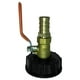 thumbnail image 5 of Adaptador recto de latón duradero para barril de una tonelada. Conexión a barril IBC/barril de 1000 L. S, 5 of 9