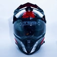 thumbnail image 3 of Motorcycle helmet off-road helmet suitable for helmets 53cm~62cm DOT approval, 3 of 3