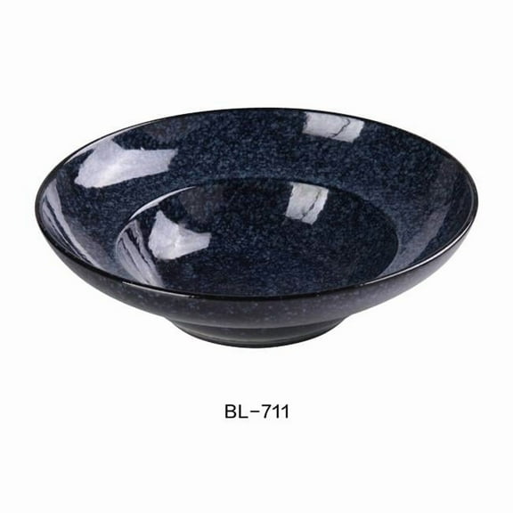 20 oz Blue Star Deep Mediterranean Bowl, Blue - 11.125 x 3.25 in. - Pack of 12