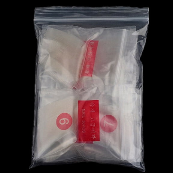 500-1000Pcs False Nail Tips Girls Long Stiletto Pointy French Coffin Nails