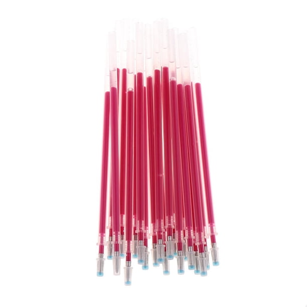 20 unidades de rotuladores borrables con aire y agua, blanco/rojo/azul/negro 20 piezas rojo