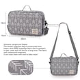 thumbnail image 4 of Bolsa de almacenamiento para pañales de bebé, mochila multifuncional de gran capacidad para mujer, impermeable, de poliéster, 4 of 4