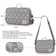 thumbnail image 4 of Bolsa de almacenamiento para pañales de bebé, mochila multifuncional de gran capacidad para mujer, impermeable, de poliéster, 4 of 4