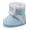 Blue(B), variant on Baby Boy Girl Winter Snow Boots,Cotton Anti-Skid Sole Bow Warm Infant Toddler Prewalker Booties Crib Shoes for Girls Boys