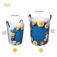 thumbnail image 3 of ZICANCN Laundry Basket Organizer, Flowers Roses Collapsible Hamper for Bathroom Bedroom Laundry Room, Small Size, 3 of 7