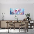 thumbnail image 2 of Hieng Boys Girls Cute Axolotl Canvas Wall Art for Living Room Bedroom Cartoon Salamander Picture Wall Decor Cherry Blossoms Wall Painting Posters Kids Kawaii Bathroom Wall Art Unframed, 2 of 6